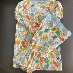 Little sleepies leaves pajamas